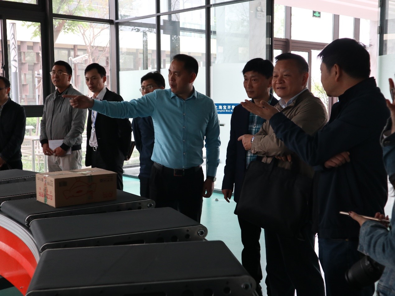 新聞 | 云南省委辦公廳、閔行區(qū)委辦公室、閔行區(qū)吳涇鎮(zhèn)黨委領(lǐng)導蒞臨上海寶開考察調(diào)研